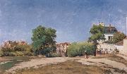 Camille Pissaro The Crossroads,pontoise china oil painting artist